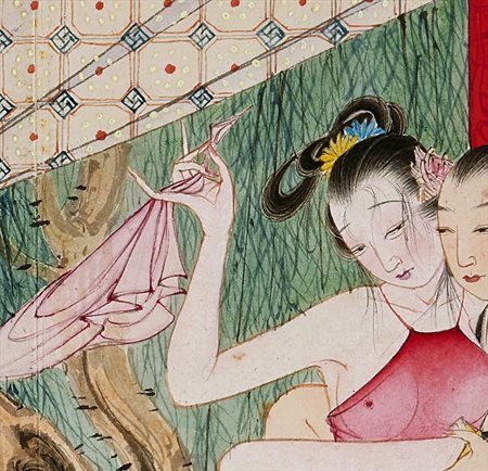 嫁妆画-迫于无奈胡也佛画出《金瓶梅秘戏图》，却因此成名，其绘画价值不可估量